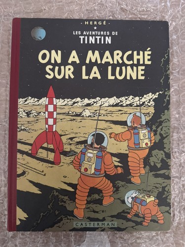 Tintin marché sur la - a,
