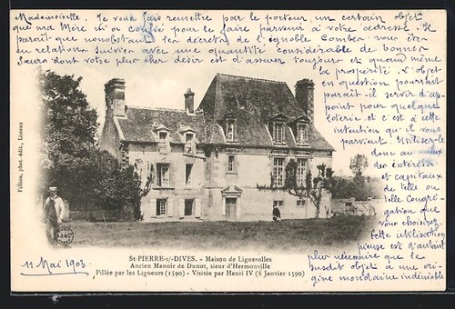 Cpa pierre sur - cpa, st-pierre-sur-dives