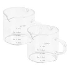 2 Pièces Verre à Expresso