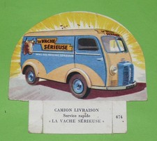 CHROMO FIGURINE GROSJEAN VACHE