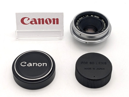 Mint canon objectif - [n, mint]