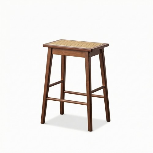 Tabouret avec assise canne - tabouret,