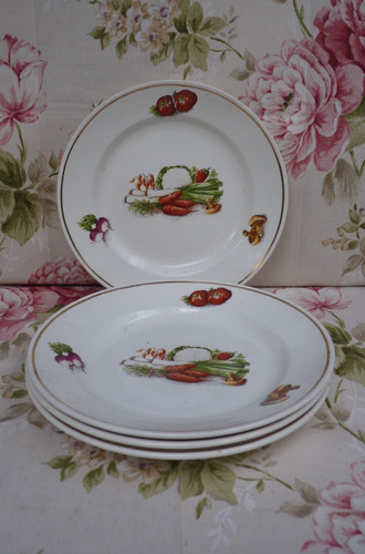 Assiettes plates moulin des - moulin,