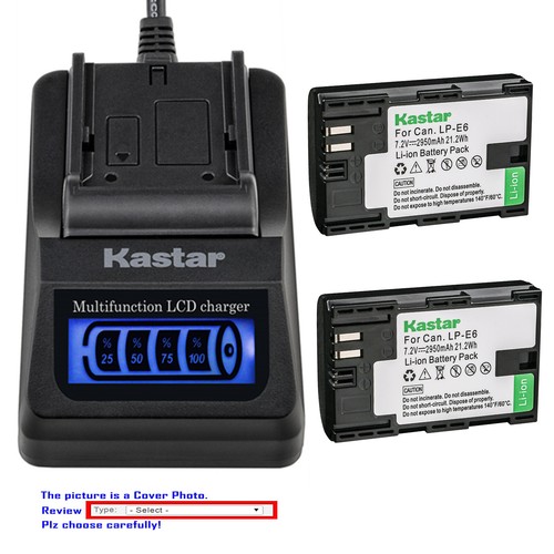 Kastar battery lcd - kastar, quick
