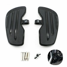 Pour Indian Scout Bobber ABS 2015+ Noir Planchers Motos Pilotes Pieds Pédales