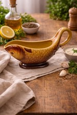Ancienne saucière en faïence
