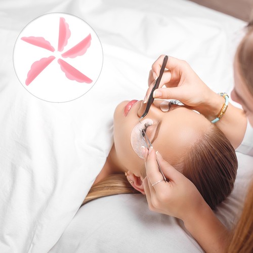Pairs silicone eyelash - 25,