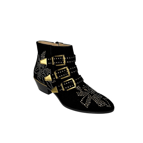 Chloe susanna velvet ankle - chloe,