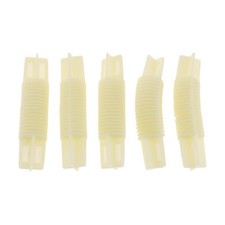 5 Pièces Coin Baie Fenêtre Rideau Pôle Coude Joint Connecteur Beige