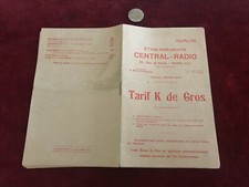 ancien catalogue brochure