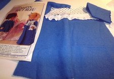 2 KITS découpé VETEMENT,poupee.Francoise  + Michel MODES ET TRAVAUX janvier 1984