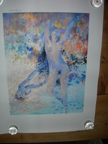 Bernard taurelle lithographie - bernard,