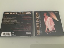 CD MICHAEL JACKSON LIVE AND