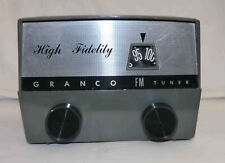 Rare tuner à tubes FM Granco