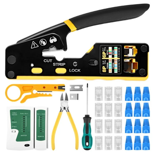 Kit outils sertissage rj45 - outils,