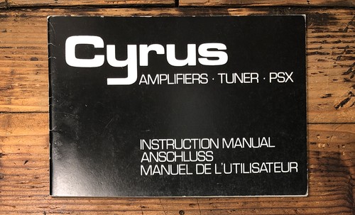 Cyrus model one two - cyrus, psx