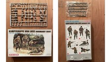1/35 DRAGON 6155 : FIGURINES SOLDATS KAMPFGRUPPE VON LUCK WEHRMACHT NORMANDIE 44
