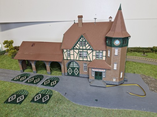 Maquette maison colombages - maquette,