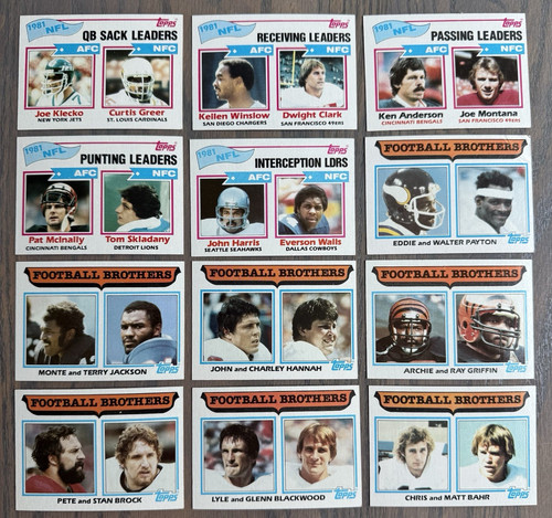 Topps 1982 nfl football - topps,