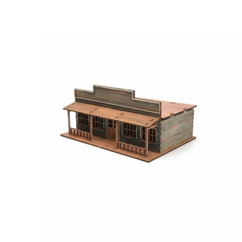 Maquette ville western - maquette,