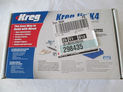 Kreg jig kit - k4h, hole