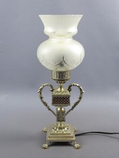 Lampe de Table Laiton Argenté