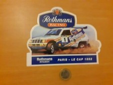 AUTOCOLLANT STICKER ROTHMANS