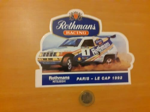 Autocollant sticker rothmans - sticker,
