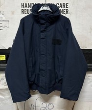 GENUINE US NAVY DECK JACKET FR SHIPBOARD COLD WEATHER BLUE SUPER EX !!!! X-LARGE