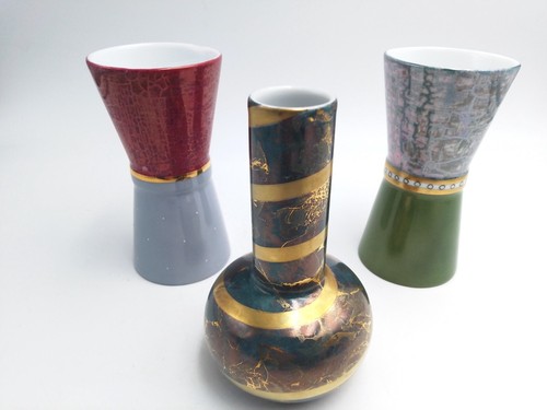 Suite vases en porcelaine - de,
