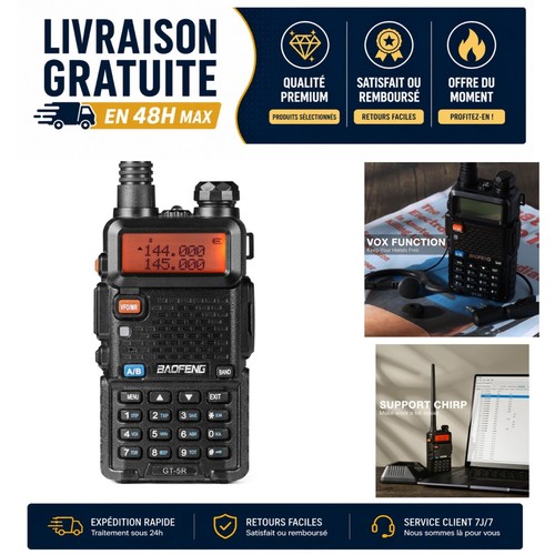Radio amateur baofeng 5r - amateur, gt-5r