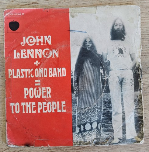 Vinyle 45t john lennon power - john,