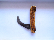 Serpette  19ème pliante  outil ancien pour la vigne