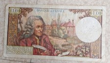 10 Francs Voltaire 1972 Usé