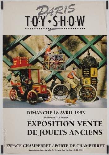Paris toy show 1993 - , affiche