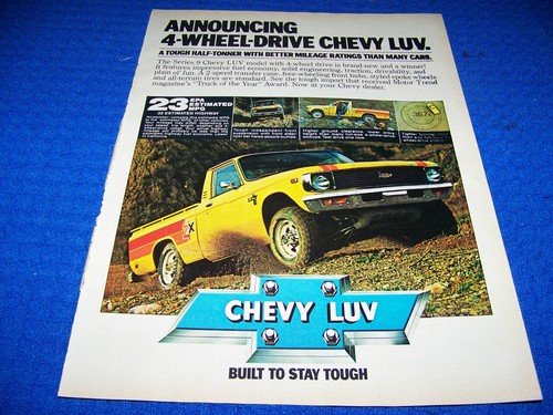 1979 chevy luv - truck, tough