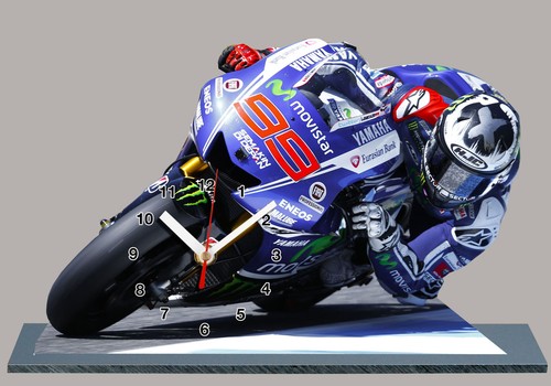 Horloge miniature moto gp - moto,