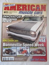 AMERICAN MUSCLE CARS n° 11 /Bonneville speed week/Nova 67 Innovator/Mustang 65