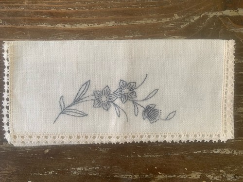 Porte serviette coton - porte, broder