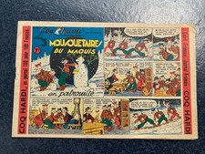 LES TROIS MOUSQUETAIRES DU MAQUIS  N 5 EN PATROUILLE  MARIJAC  1945 COQ HARDI