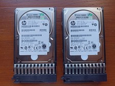 2 Disques durs - HP - 599476-003 - 600GB 6G DP 10K 2,5" SAS Dual Port Hard Drive