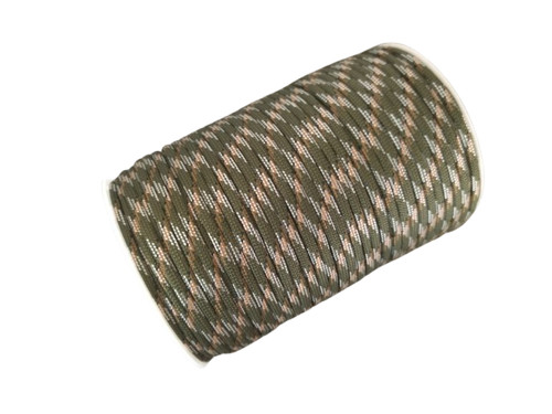 Paracorde camo kaki 100m - kaki,