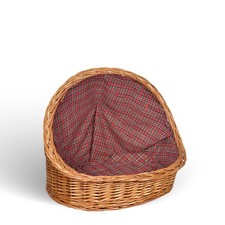 Panier En Osier Avec Coussin