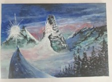 tableau disney peint main