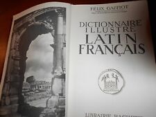 DICTIONNAIRE  ILLUSTRE LATIN