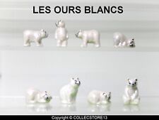 SERIE COMPLETE DE FEVES LES OURS BLANCS 2024