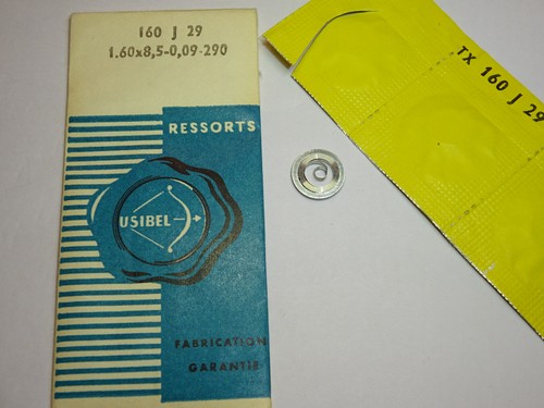 Cortebert 665 mainspring - , /