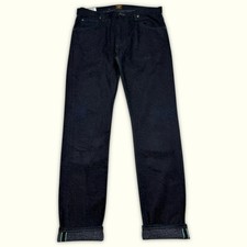 lee 101 selvedge Jean W34/L34 bleu Excellent hommes années 2020 (m535)