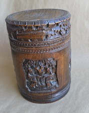 Ancien Pot couvert à thé en