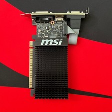 Carte graphique MSI GeForce GT 710 | 2 Go | HDMI / DVI-D / VGA | GT 710 2GD3H LP